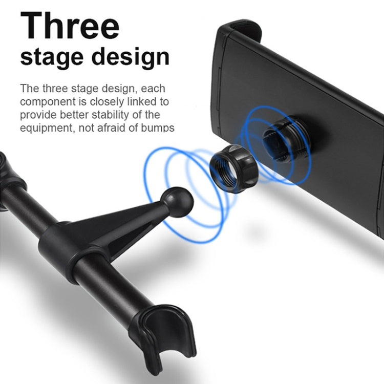 p-01 Auto Car Seatback Tablet PC / Mobilephone Holder (Black) - free shipping - PMC TechLife - Order now!