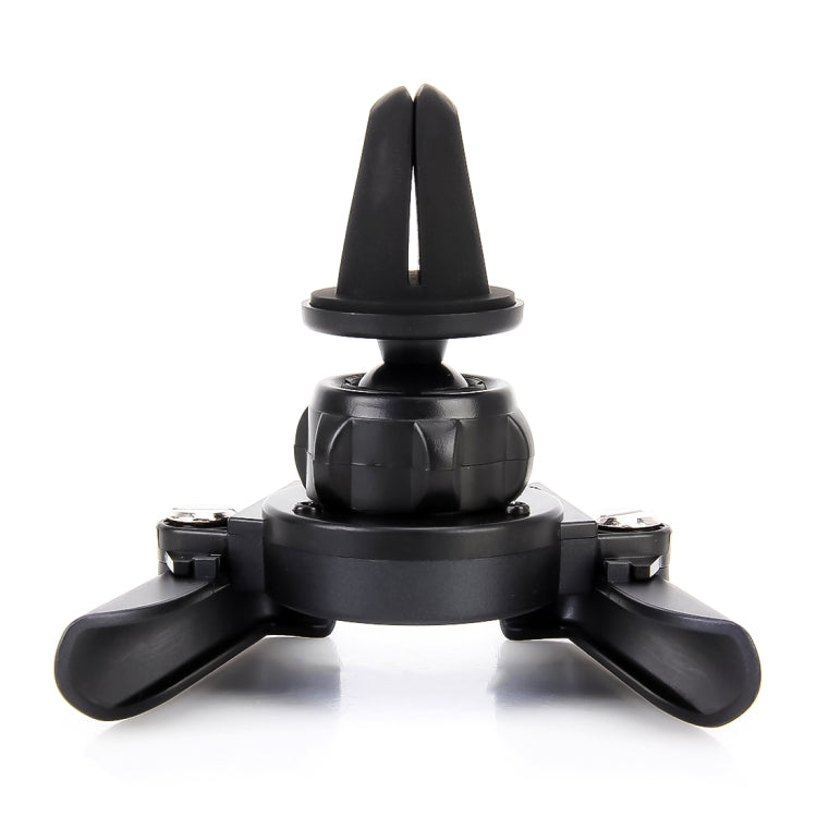 Universal Car Air Vent Mount Phone Holder Stand, Clip Width: 6-8.5cm, For iPhone, Galaxy, Sony, Lenovo, HTC, Huawei and other Smartphones (Black) - Car Holders by PMC TechLife | Online Shopping South Africa | PMC TechLife
