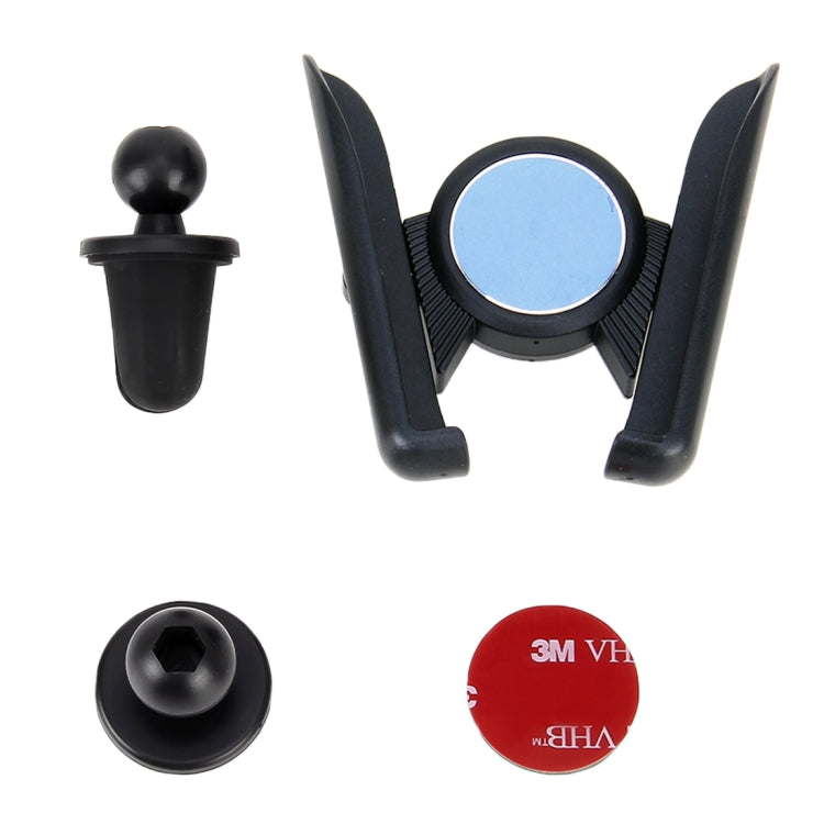 Universal Car Air Vent Mount Phone Holder Stand, Clip Width: 6-8.5cm, For iPhone, Galaxy, Sony, Lenovo, HTC, Huawei and other Smartphones (Blue) - Car Holders by PMC TechLife | Online Shopping South Africa | PMC TechLife