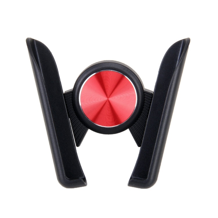 Universal Car Air Vent Mount Phone Holder Stand, Clip Width: 6-8.5cm, For iPhone, Galaxy, Sony, Lenovo, HTC, Huawei and other Smartphones (Red) - Car Holders by PMC TechLife | Online Shopping South Africa | PMC TechLife
