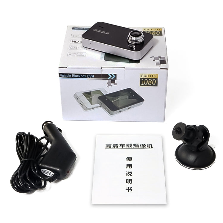 K6000 2.3 inch 140 Degrees Wide Angle Full HD 720P Video Car DVR, Support TF Card (32GB Max) / Motion Detection, with 2 Night Vision Fill Lights - free shipping - PMC TechLife - Order now!