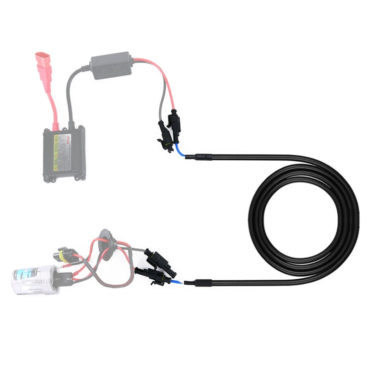 100cm Car HID Xenon Ballast High Voltage Extension Cable Harness - Wires by PMC TechLife | Online Shopping South Africa | PMC TechLife