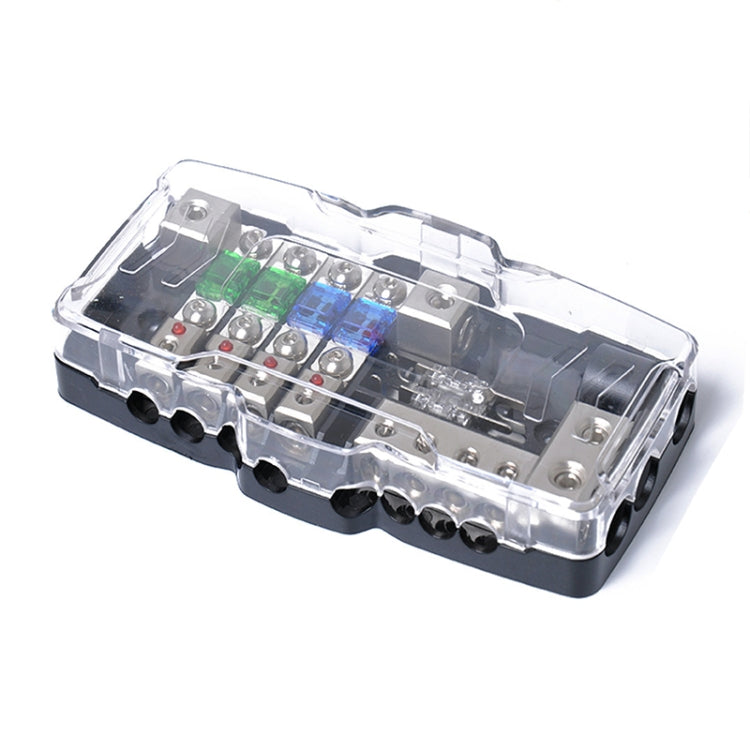 Car Audio Stereo Distribution Block Ground Mini ANL Fuse Block 4 Way Fuse Block 30A 60A 80Amp with LED - free shipping - PMC TechLife - Order now!