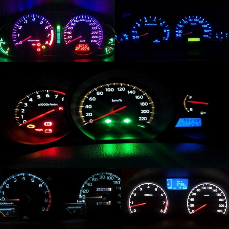 10 PCS 0.5W T3 Instrument Panel LED Light Dashboard Indicator Lamp Bulb(White Light) - free shipping - PMC TechLife - Order now!