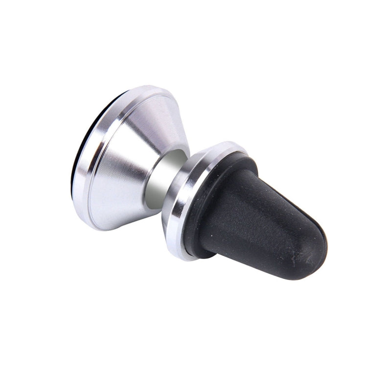 Universal Magnetic Car Air Vent Mount Phone Holder, For iPhone, Samsung, Huawei, Xiaomi, HTC and Other Smartphones(Silver) - Car Holders by PMC TechLife | Online Shopping South Africa | PMC TechLife