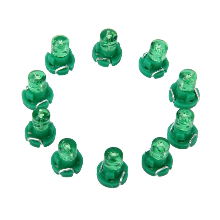 10PCS 2W T3 Wedge Instrument Panel LED Light Dashboard Gauge Cluster Indicator Lamp Bulb(Green Light) - free shipping - PMC TechLife - Order now!