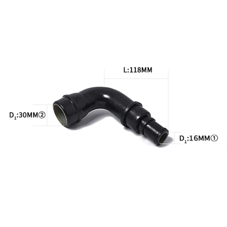 6 PCS Car Engine Crankcase Breather Pipe Hose Tube Kit 06A103213AF 06A103221AH 06A103221AF for Audi / Volkswagen - Engine Fittings by PMC TechLife | Online Shopping South Africa | PMC TechLife