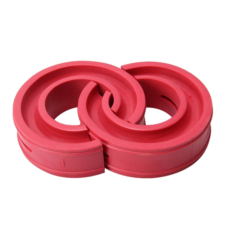 2 PCS Car Auto D Type Shock Absorber Spring Bumper Power Cushion Buffer, Spring Spacing: 22mm, Colloid Height: 43mm(Red) - Power Cushion by PMC TechLife | Online Shopping South Africa | PMC TechLife