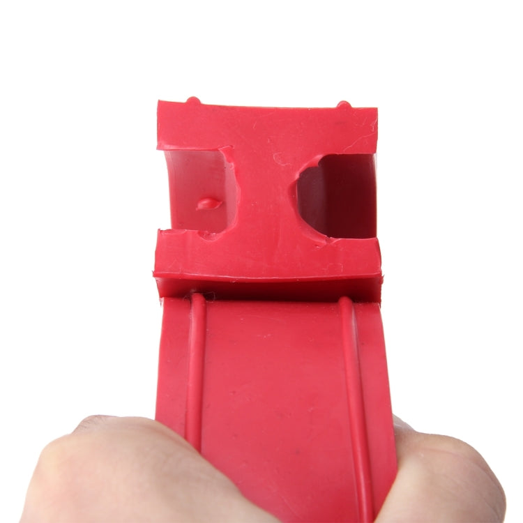 2 PCS Car Auto D Type Shock Absorber Spring Bumper Power Cushion Buffer, Spring Spacing: 22mm, Colloid Height: 43mm(Red) - Power Cushion by PMC TechLife | Online Shopping South Africa | PMC TechLife