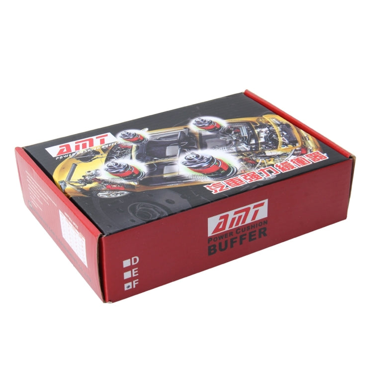 2 PCS Car Auto D Type Shock Absorber Spring Bumper Power Cushion Buffer, Spring Spacing: 22mm, Colloid Height: 43mm(Red) - Power Cushion by PMC TechLife | Online Shopping South Africa | PMC TechLife