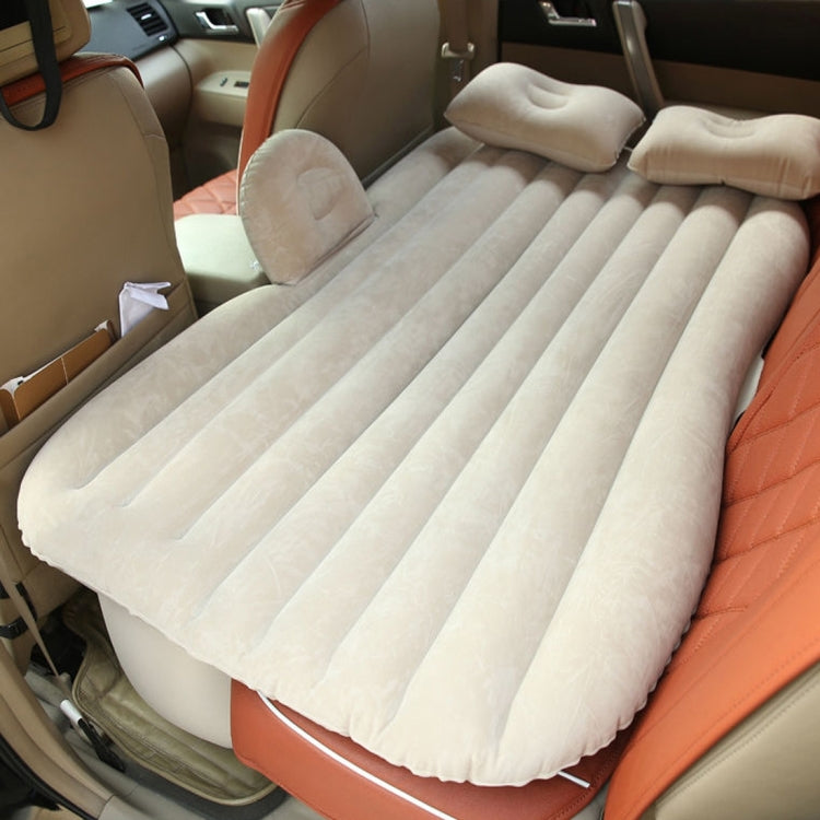 Car Travel Inflatable Mattress Air Bed Camping Universal SUV Back Seat Couch With Protection Air Cushion(Khaki) - Seat Accessories by PMC TechLife | Online Shopping South Africa | PMC TechLife