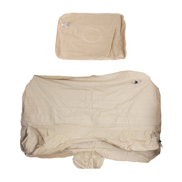 Car Travel Inflatable Mattress Air Bed Camping Universal SUV Back Seat Couch With Protection Air Cushion(Khaki) - Seat Accessories by PMC TechLife | Online Shopping South Africa | PMC TechLife