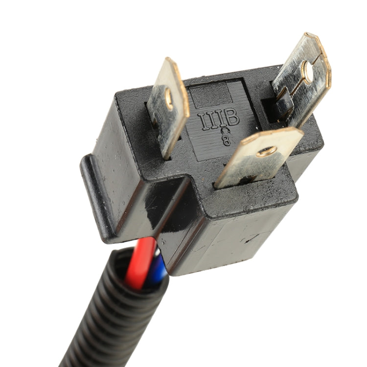 1 Pair H4 Male to H13 Female Bulb Holder Base Male Socket with Wire - Wires by PMC TechLife | Online Shopping South Africa | PMC TechLife | Buy Now Pay Later Mobicred