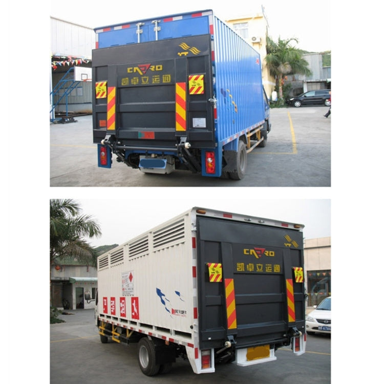 Car Auto Aluminum 55cm × 13cm Rear Warning Sign Sticker for Truck and Van - Warning Sticker by PMC TechLife | Online Shopping South Africa | PMC TechLife