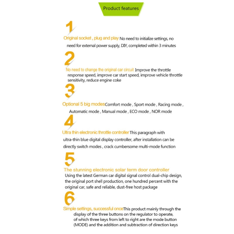 TROS KS-5Drive Potent Booster for Mercedes Benz C-Class W204 2007-2013 Electronic Throttle Controller - Car Modification by TROS | Online Shopping South Africa | PMC TechLife