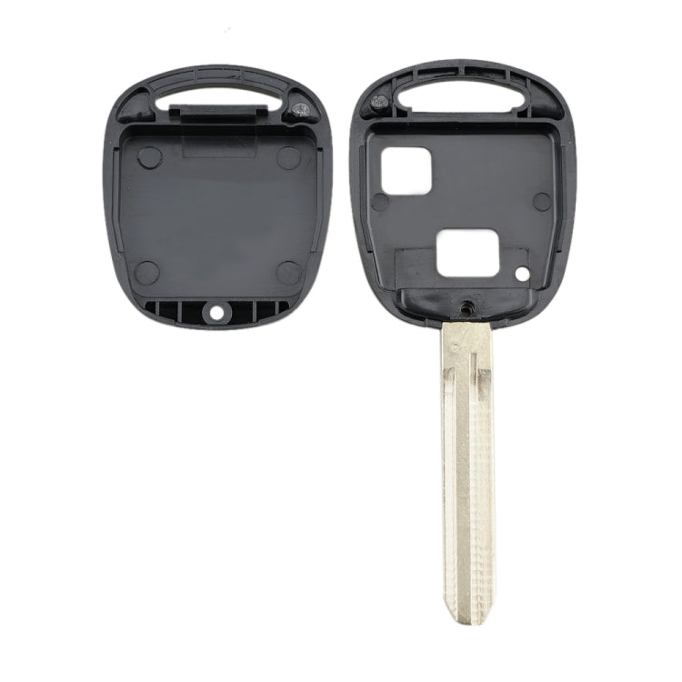 For TOYOTA Car Keys Replacement 2 Buttons Car Key Case with Key Blade - Car Key Cases by PMC TechLife | Online Shopping South Africa | PMC TechLife