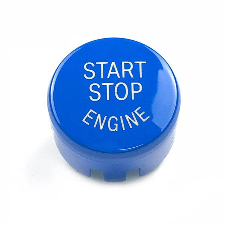 Car Engine Start Key Push Button Cover for BMW G / F Chassis,  with Start and Stop (Blue) - Decoration Rings by PMC TechLife | Online Shopping South Africa | PMC TechLife