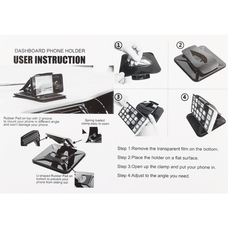 Car Clip Dashboard Mount Holder Cell Phone Holder - Car Holders by PMC TechLife | Online Shopping South Africa | PMC TechLife