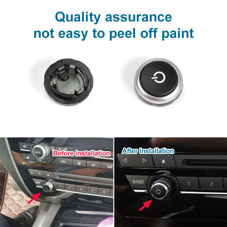 Car Radio Switch Button CD Player Volume Knob 64119350272 for BMW F10 - Car Switches by PMC TechLife | Online Shopping South Africa | PMC TechLife