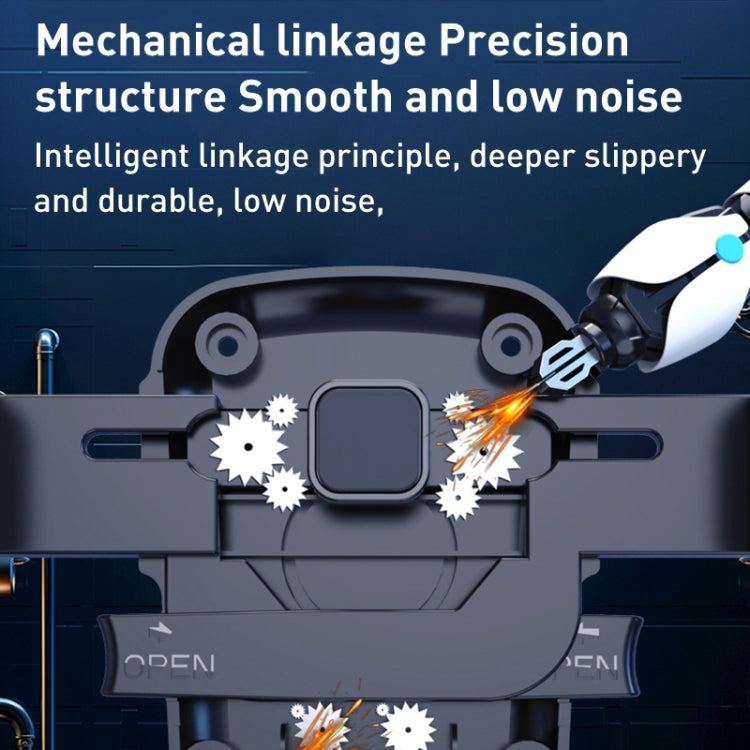 WK WA-S54 K Captain Speed Series Mechanic Car Air Outlet Holder(Black) - Car Holders by WK | Online Shopping South Africa | PMC TechLife