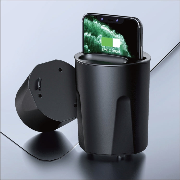 X13A 4 in 1 Car QI Standard Charging Cup Wireless Fast Charger - Car Charger by PMC TechLife | Online Shopping South Africa | PMC TechLife