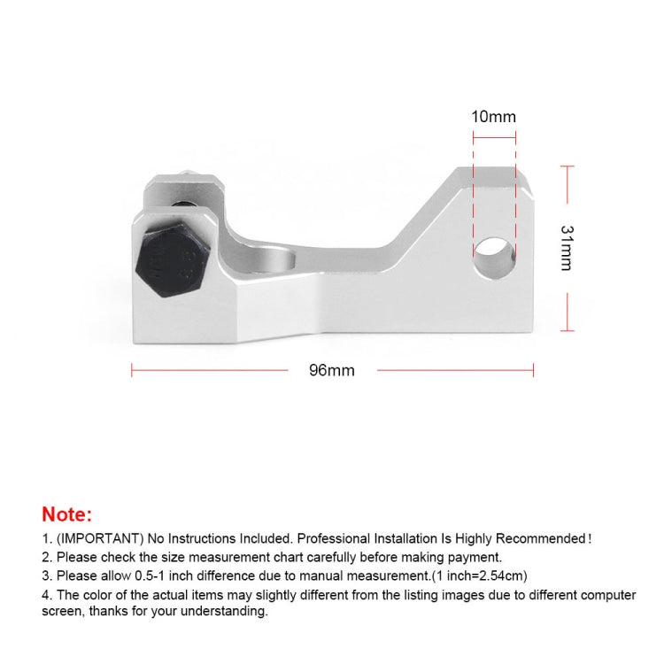 For Yamaha Raptor 350 660R ATV Front and Rear Lowering Kit (Black) - Replacement Parts by PMC TechLife | Online Shopping South Africa | PMC TechLife