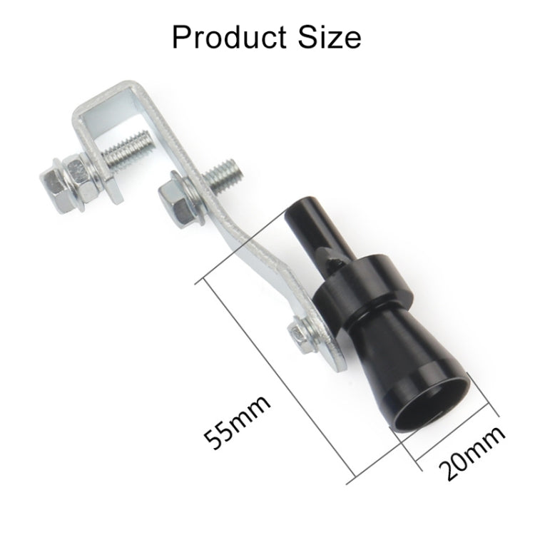 Universal Aluminum Turbo Sound Exhaust Muffler Pipe Whistle Car / Motorcycle Simulator Whistler, Size: S, Outside Diameter: 20mm(Gold) - free shipping - PMC TechLife - Order now!