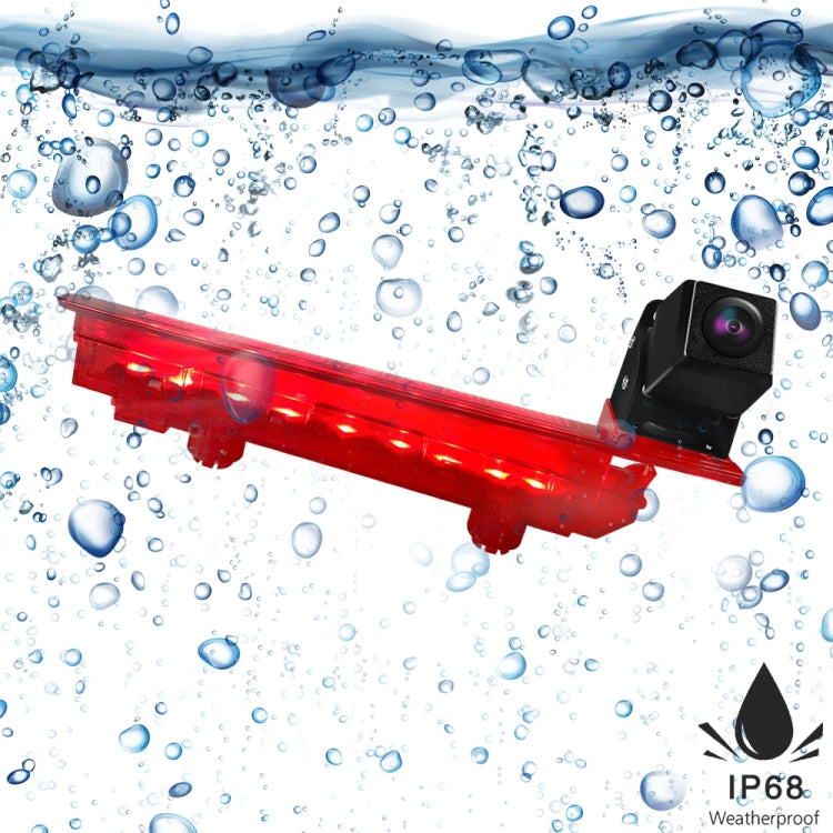 PZ470 Car Waterproof 170 Degree Brake Light View Camera for Volkswagen T5 / T6 2010-2017 - Rear View Cameras by PMC TechLife | Online Shopping South Africa | PMC TechLife