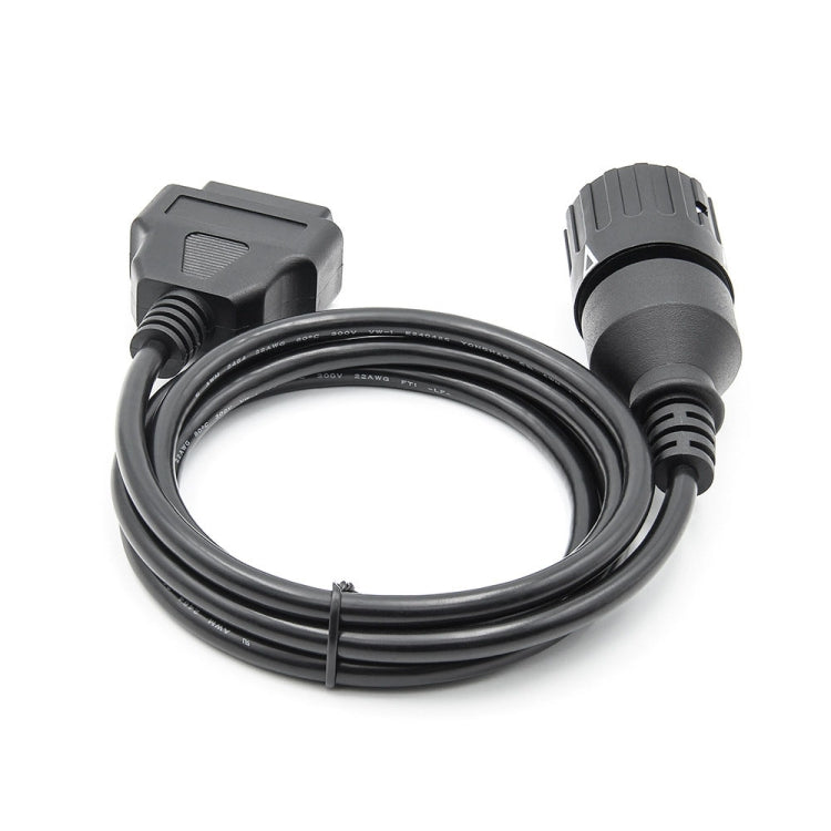 Motorcycle OBD Cable 10PIN to 16PIN Connector Cable for BMW - Cables & Connectors by PMC TechLife | Online Shopping South Africa | PMC TechLife