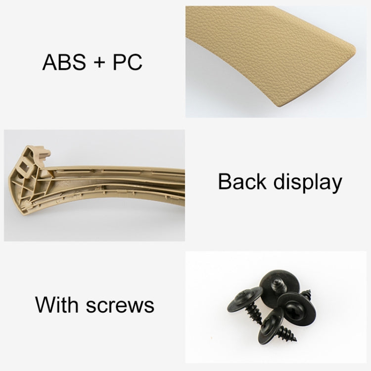 Car Left Side Inner Armrest Door Handle Assembly for BMW E90 2005-2012, Left and Right Drive Universal (Grey) - Door Handles by PMC TechLife | Online Shopping South Africa | PMC TechLife