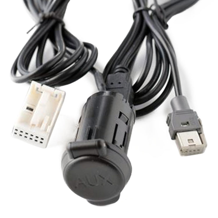 Car RD45 USB / AUX Audio Adapter Cable for Citroen C2/C5 / Peugeot 207/307/408/508/4007 - DIY Cables by PMC TechLife | Online Shopping South Africa | PMC TechLife