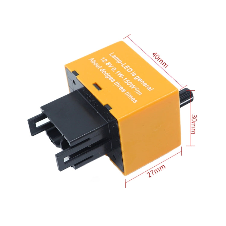 8-pin LED Light Adjustable Flash Frequency 12V Turn Signal Car Flasher for Toyota / Lexus - Car Light Accessories by PMC TechLife | Online Shopping South Africa | PMC TechLife | Buy Now Pay Later Mobicred