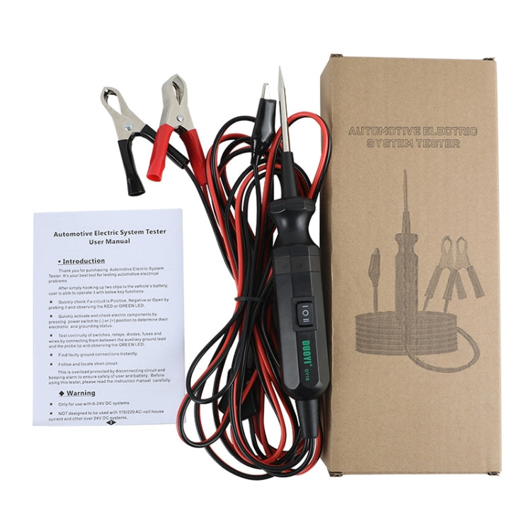 DUOYI DY18 Car Circuit Tester Probe Diagnostic Tool 12V 24V Current Voltmeter - Electronic Test by DUOYI | Online Shopping South Africa | PMC TechLife | Buy Now Pay Later Mobicred