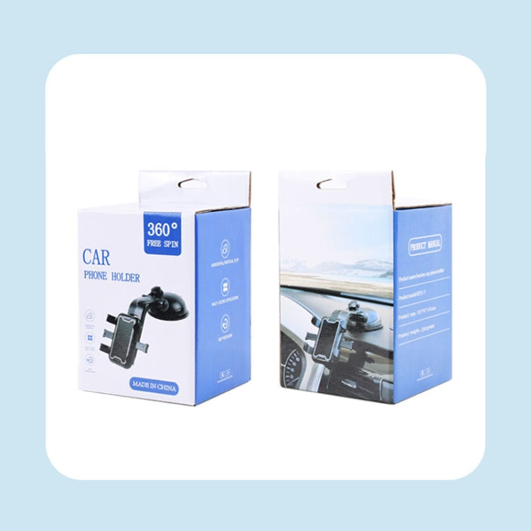 Universal Car Sucker Mobile Phone Holder (Black) - Car Holders by PMC TechLife | Online Shopping South Africa | PMC TechLife