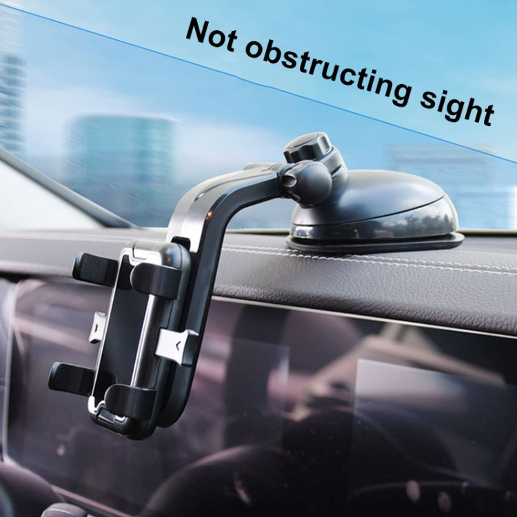 Universal Car Sucker Mobile Phone Holder (Black) - Car Holders by PMC TechLife | Online Shopping South Africa | PMC TechLife