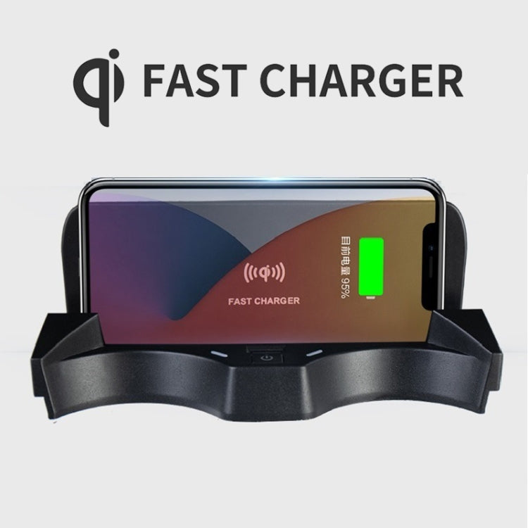 HFC-1012 Car Qi Standard Wireless Charger 10W Quick Charging for BMW X1 2016-2019, Left Driving - Wireless Charging Pads by PMC TechLife | Online Shopping South Africa | PMC TechLife