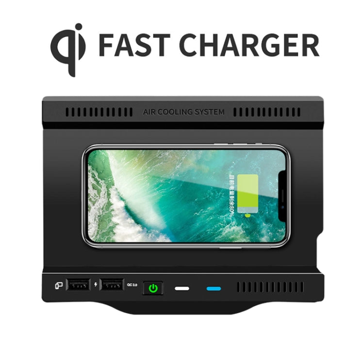 HFC-1020 Car Qi Standard Wireless Charger 10W Quick Charging for Mercedes-Benz A Class 2019-2022, Left and Right Driving - Wireless Charging Pads by PMC TechLife | Online Shopping South Africa | PMC TechLife