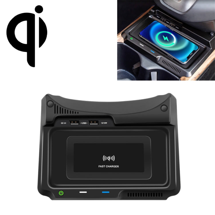 HFC-1003 Car Qi Standard Wireless Charger 10W Quick Charging for Honda CR-V 2017-2019, Left Driving - Wireless Charging Pads by PMC TechLife | Online Shopping South Africa | PMC TechLife