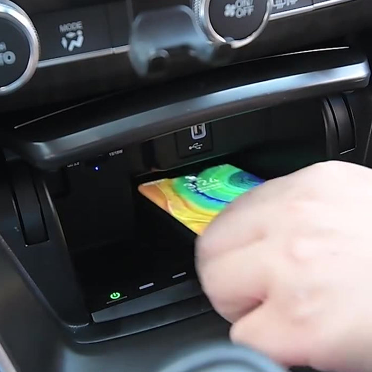 HFC-1006 Car Qi Standard Wireless Charger 10W Quick Charging for Honda Inspire 2018-2022, Left Driving - Wireless Charging Pads by PMC TechLife | Online Shopping South Africa | PMC TechLife