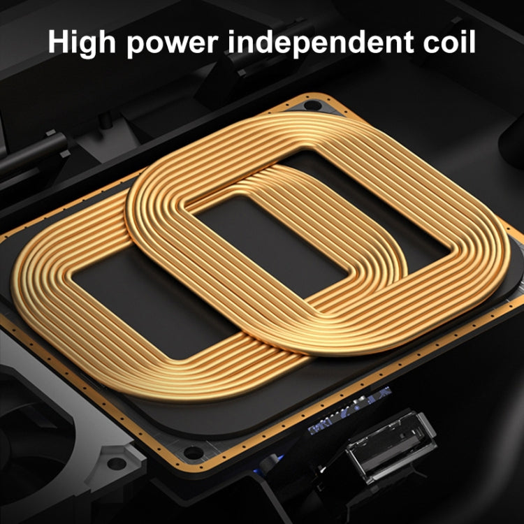 HFC-1030 Car Qi Standard Wireless Charger 10W Quick Charging for Volkswagen Tiguan L 2017-2021, Left Driving - Wireless Charging Pads by PMC TechLife | Online Shopping South Africa | PMC TechLife