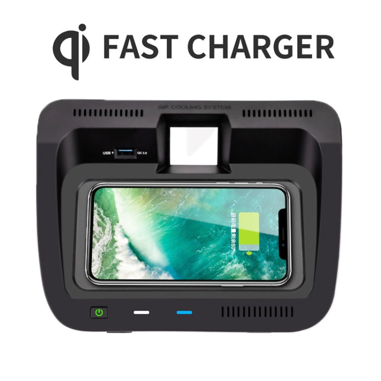 HFC-1062 Car Qi Standard Wireless Charger 10W Quick Charging for Toyota RAV4 2020-2021, Left Driving - Wireless Charging Pads by PMC TechLife | Online Shopping South Africa | PMC TechLife