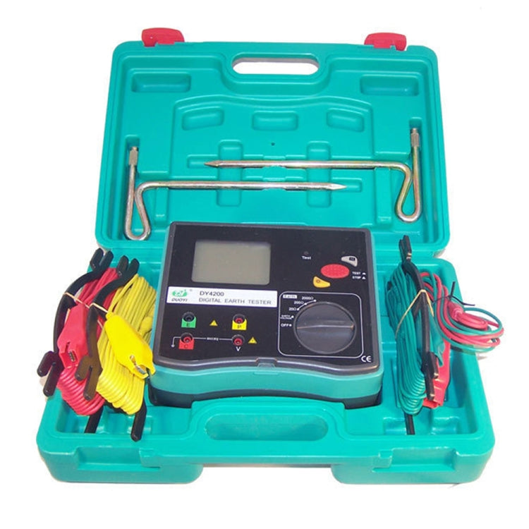 DUOYI DY4200 Car Higher Accuracy Digital Ground Resistance Tester - free shipping - PMC TechLife - Order now!