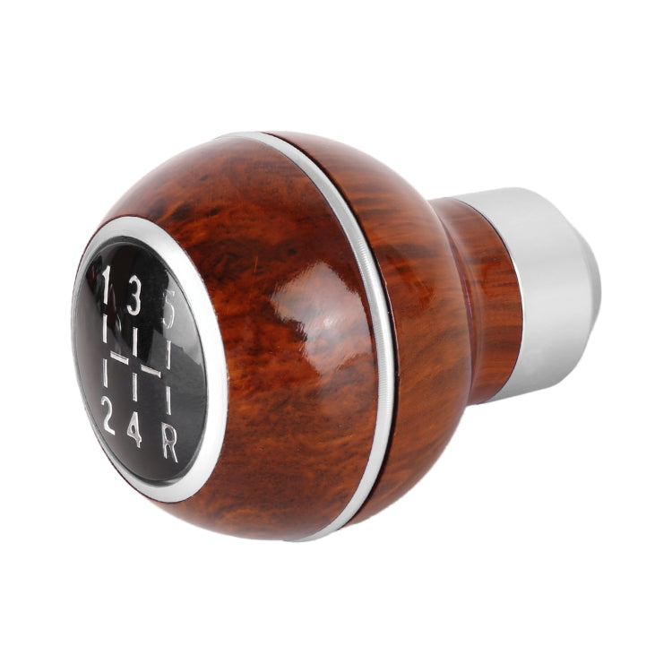Universal Car Wood Texture Metal Gear Shift Knob (Silver) - Shift Knob by PMC TechLife | Online Shopping South Africa | PMC TechLife