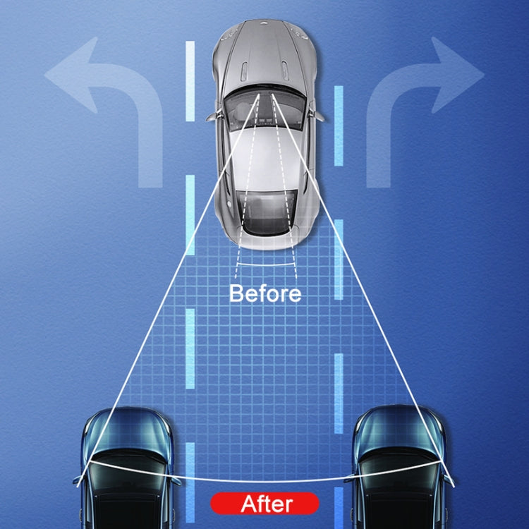 SHUNWEI SD-2414 Car Anti-glare Rear-view Mirror, Size: 244 x 90mm - Interior Mirrors by SHUNWEI | Online Shopping South Africa | PMC TechLife