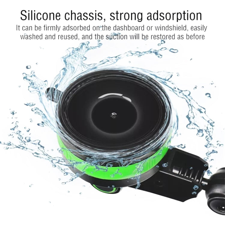 Multifunctional Car Center Console Dashboard Suction Cup Phone Holder (Black) - Car Holders by PMC TechLife | Online Shopping South Africa | PMC TechLife