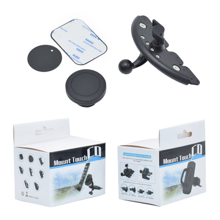 Car Magnetic CD Port Mobile Phone Navigation Holder - Car Holders by PMC TechLife | Online Shopping South Africa | PMC TechLife