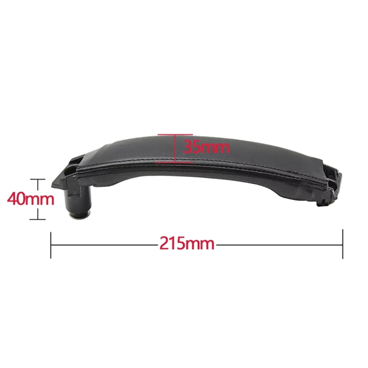 For Land Rover Discovery 2015-2019 Car Leather Texture Inside Door Right Handle LR076163, Left Driving - Door Handles by PMC TechLife | Online Shopping South Africa | PMC TechLife