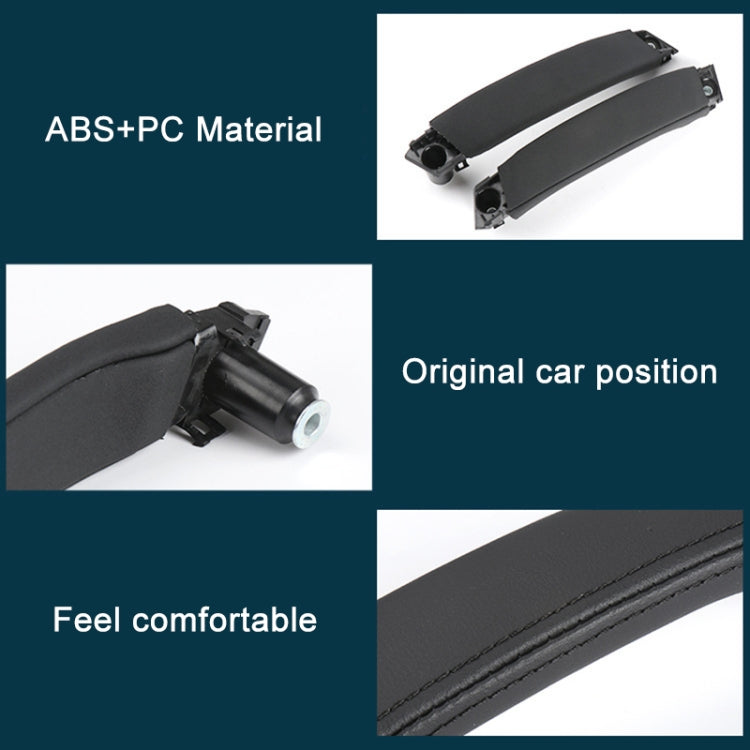 For Land Rover Discovery 2015-2019 Car Leather Texture Inside Door Right Handle LR076163, Left Driving - Door Handles by PMC TechLife | Online Shopping South Africa | PMC TechLife