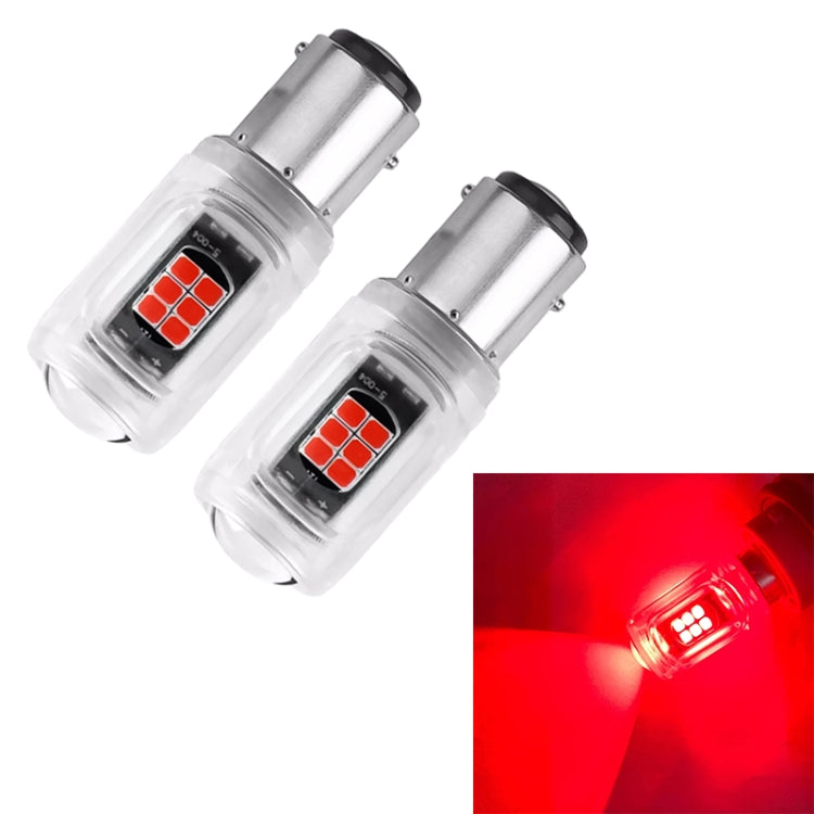 2pcs 1157 DC12V / 2.16W / 0.18A / 480LM Car LED Brake Light (Red Light) - free shipping - PMC TechLife - Order now!