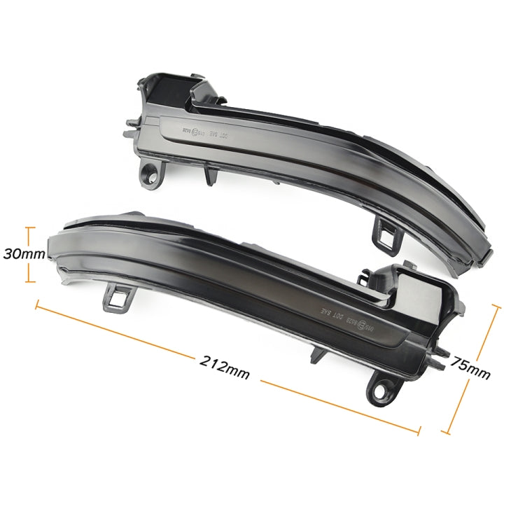 1 Pair For BMW 3 Series F20 Car Dynamic LED Turn Signal Light Rearview Mirror Flasher Water Blinker (Transparent Black) - free shipping - PMC TechLife - Order now!